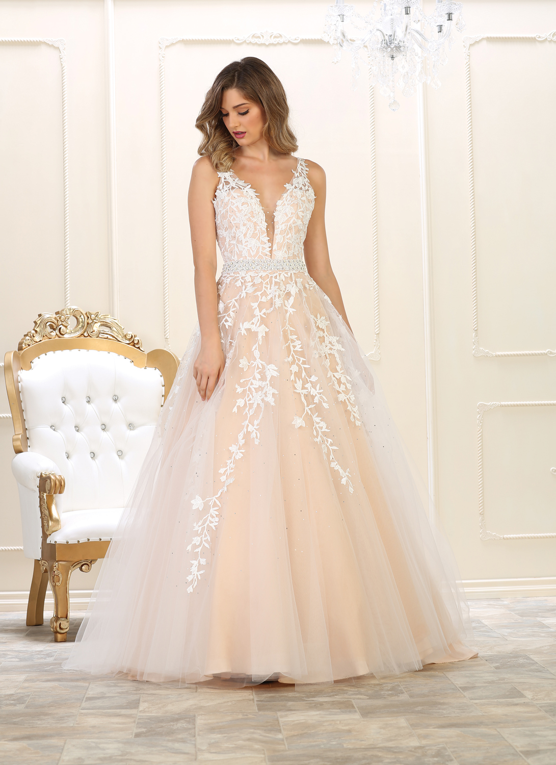 ball gown long dress